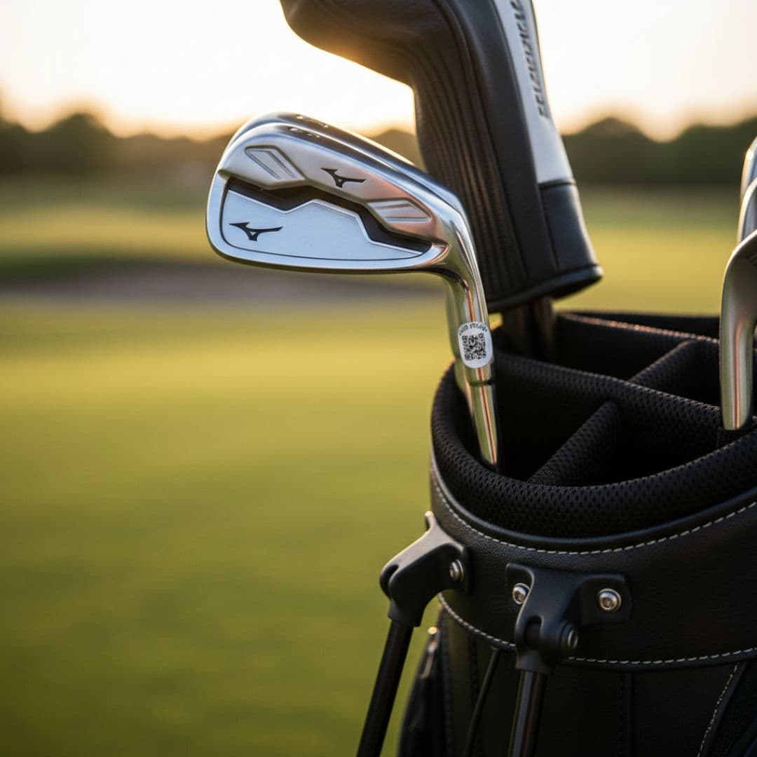 Lost club on the green