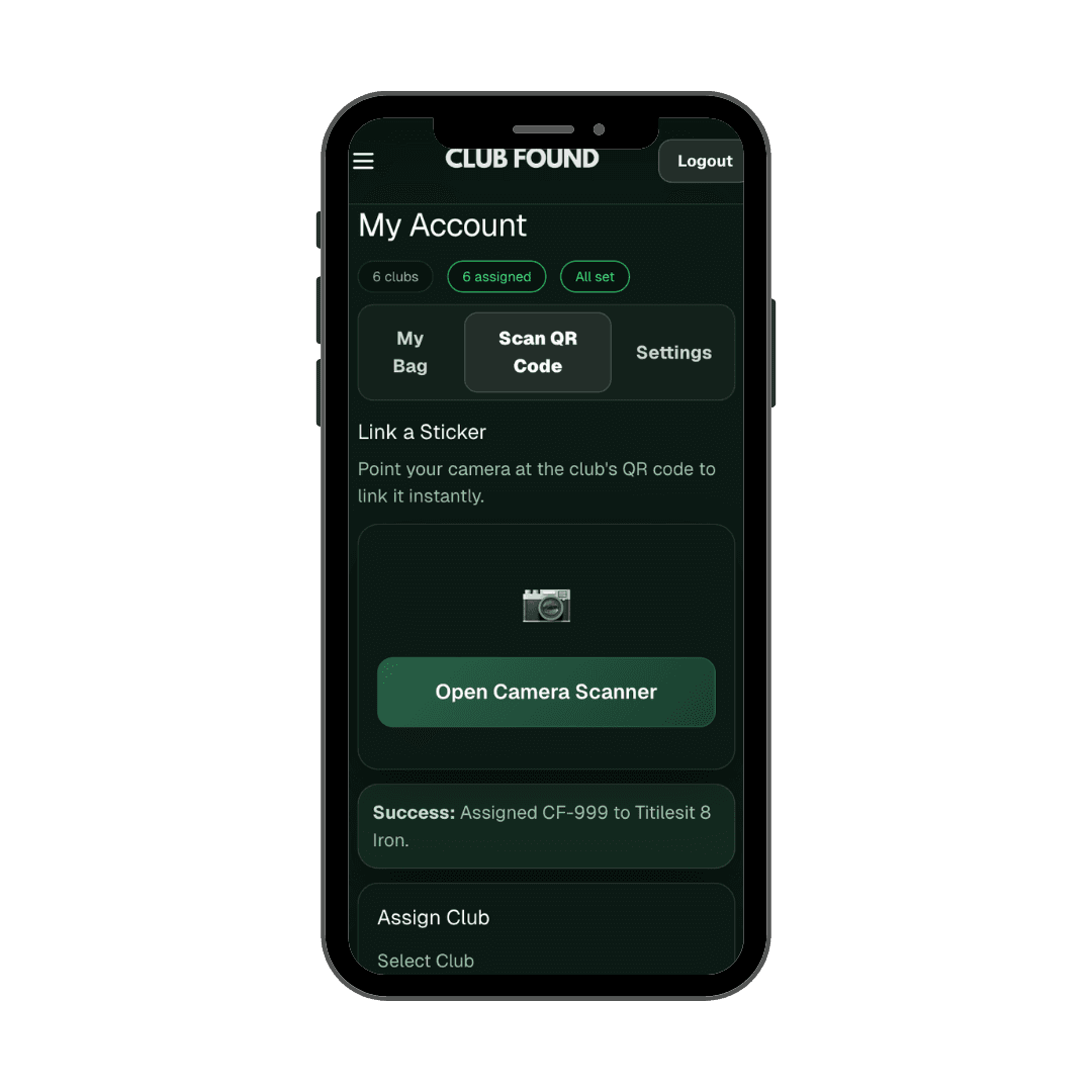 Club Found App Preview